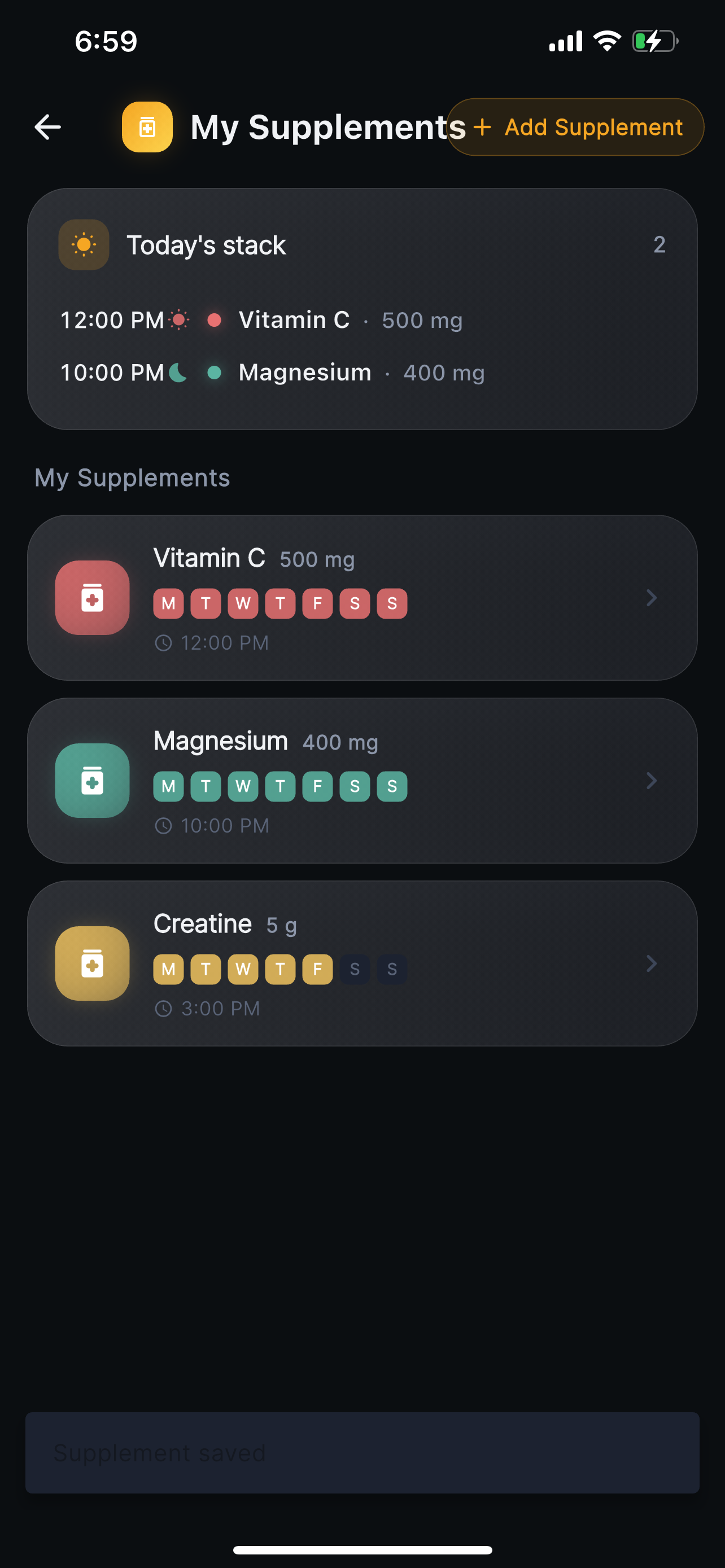 YallaFit — Supplements