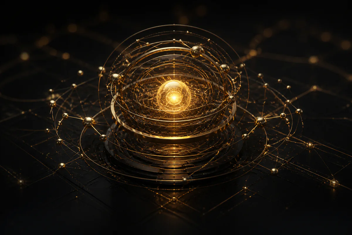 Connected golden artificial intelligence core